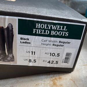 Holywell Black Field Boots